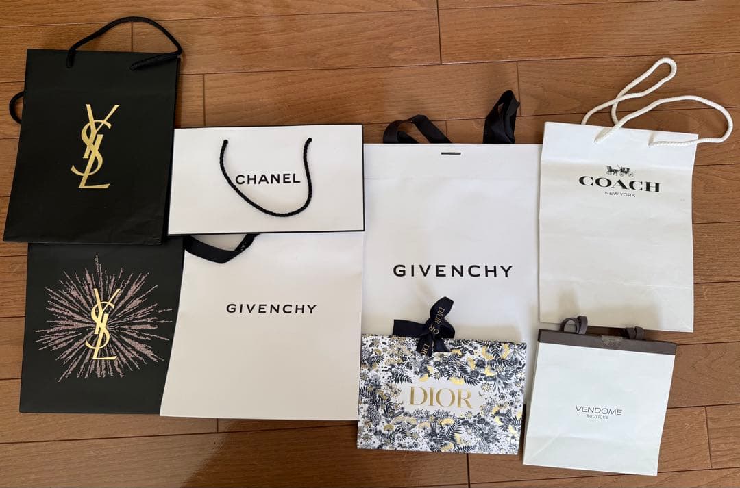 高級ブランド ショップ袋 セット - メルカリ