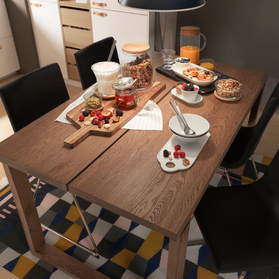 ◾️IKEA◾️ 送料込 モールビロンガ　140㎝ テーブル