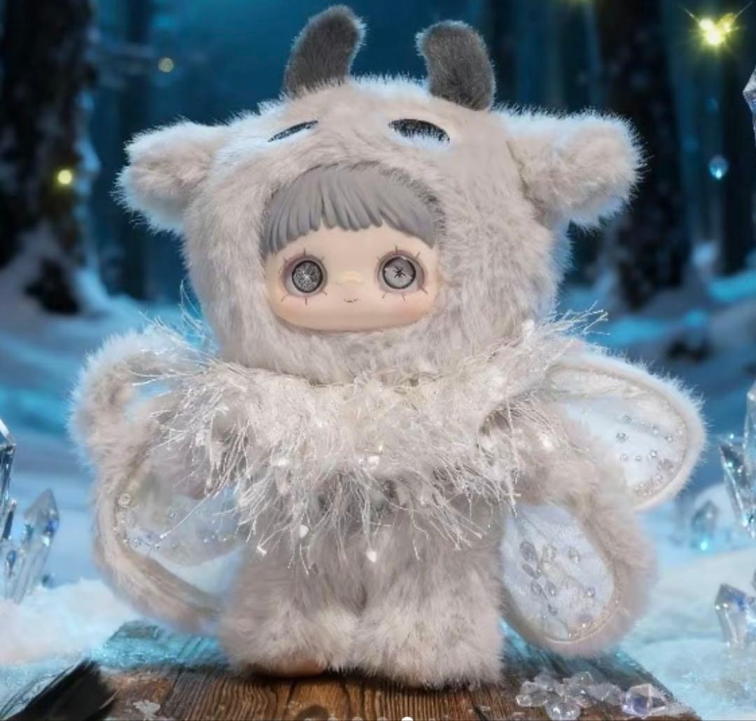 May Mei 忘れられた角シリーズ 牛さん頭キーホルダーとモスセット