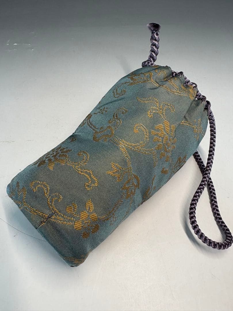 本物保証】山口錠鉄(二代) 古瀬戸肩衝茶入 共箱 仕覆 【