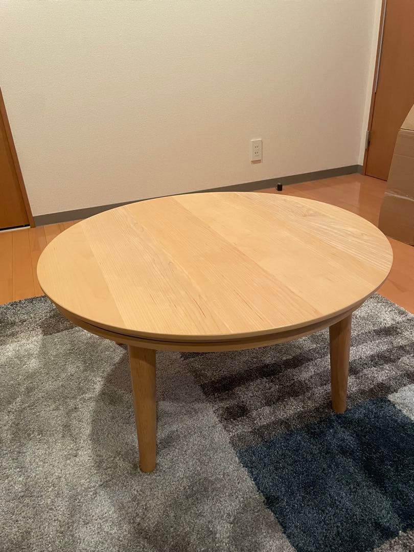 こたつ　円形　75cm Amazon.co.jp : KEN JAPAN こたつ テーブル 円形 75cm 丸型こたつ