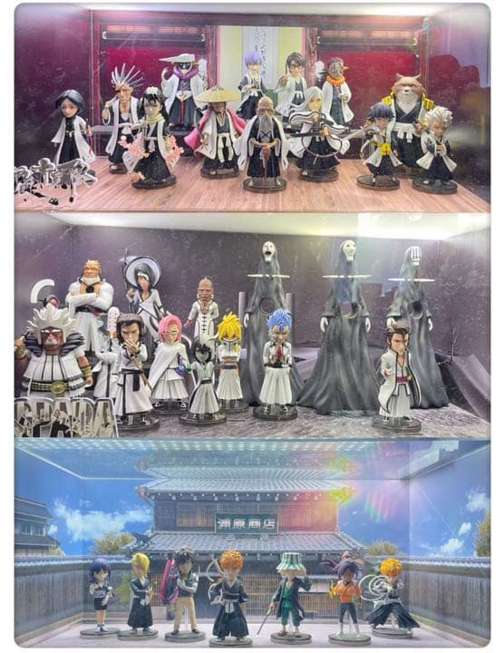 BLEACH 黒衣少年図 更木剣八 ガレージキット ガレキ スタチュー⑦