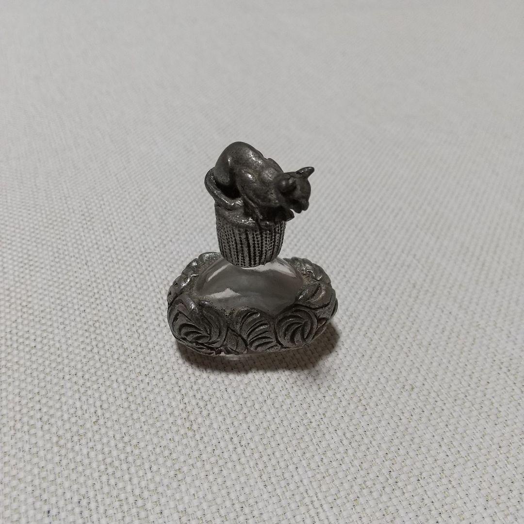 猫の小瓶 香水瓶 フランス 20世紀