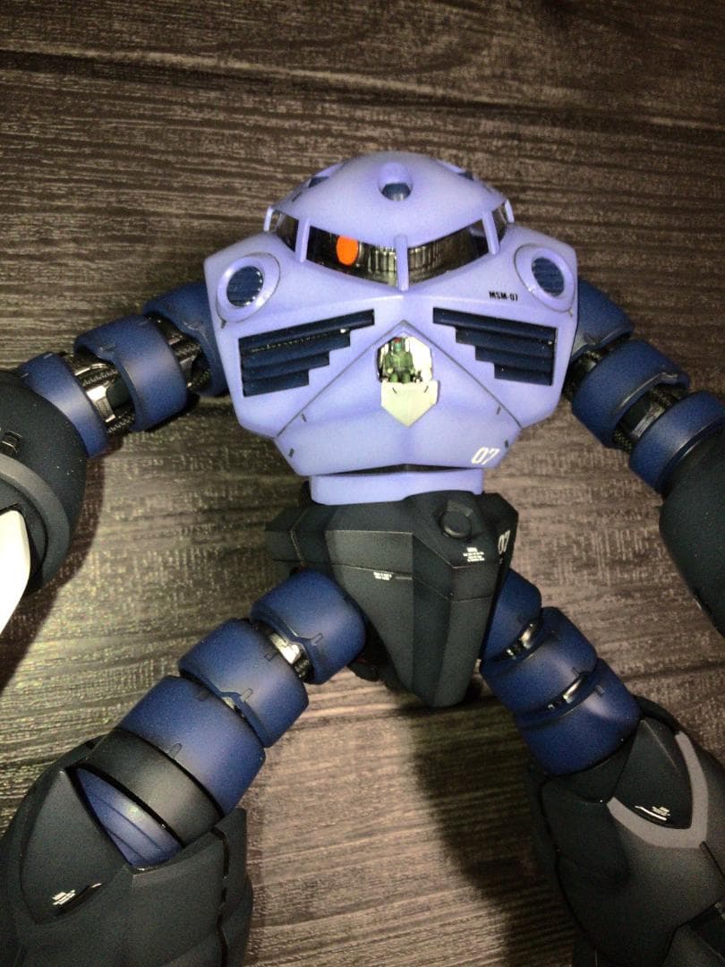 MG シャア専用ズゴック 量産型カラー グラデーション全塗装完成品 ガンプラ