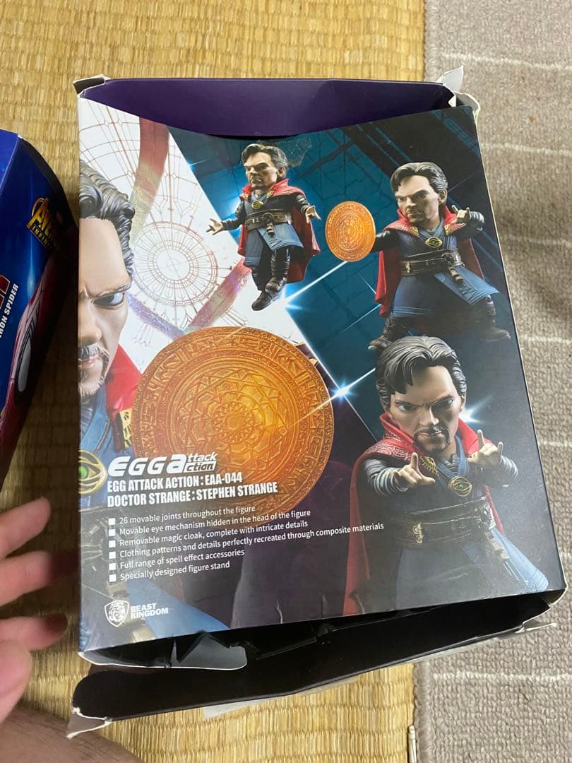 エッグアタック インフィニティウォー アイアンスパイダー ドクター