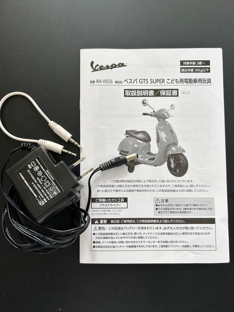 RA-VEGS ベスパ GTS SUPER 電動バイク