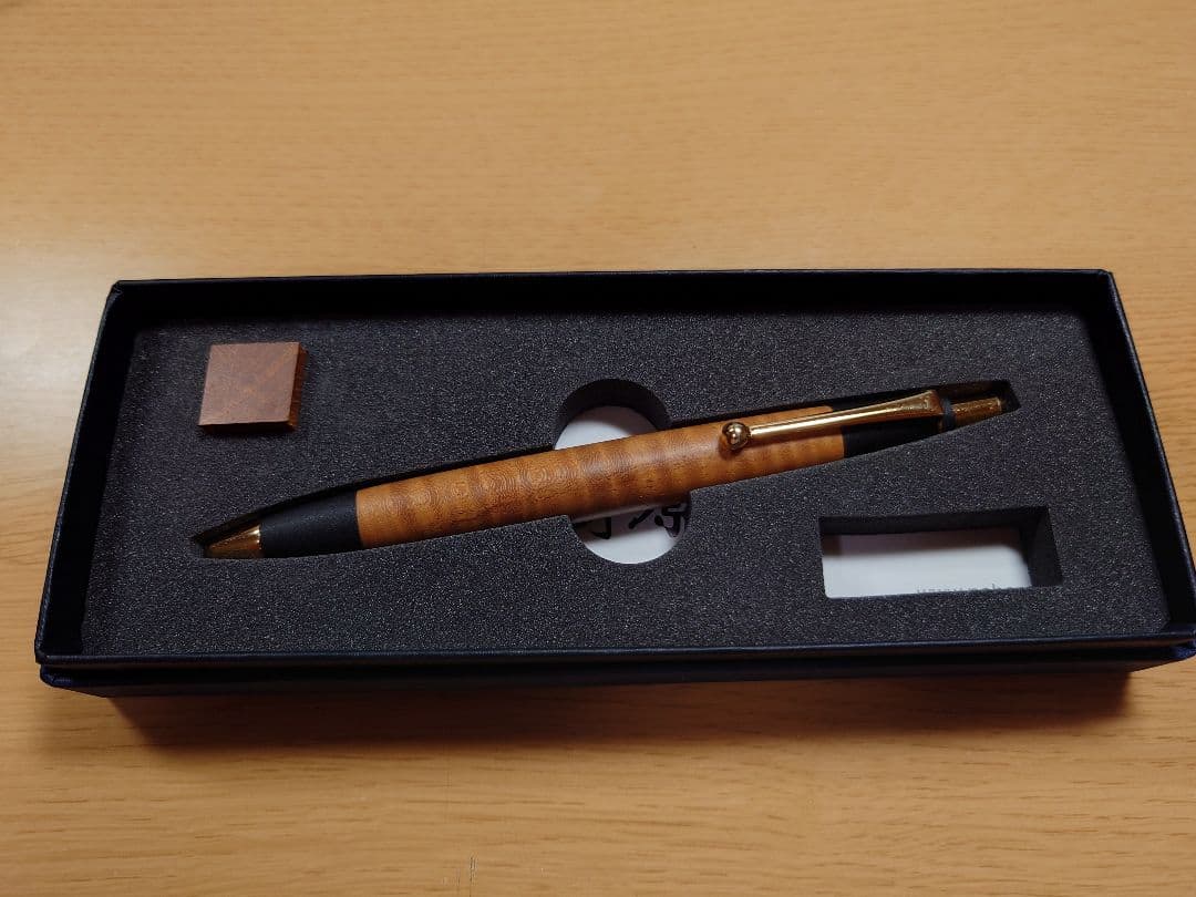 野原工芸】カーリーチーク ボールペン