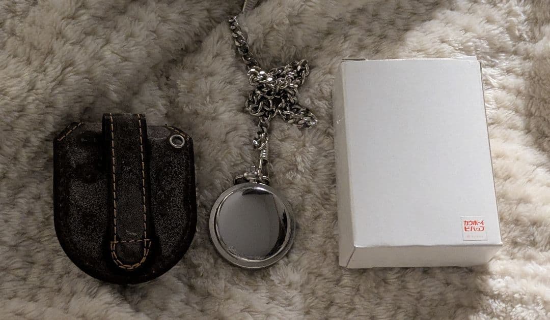 カウボーイビバップ レザーケース付きポケットウォッチ