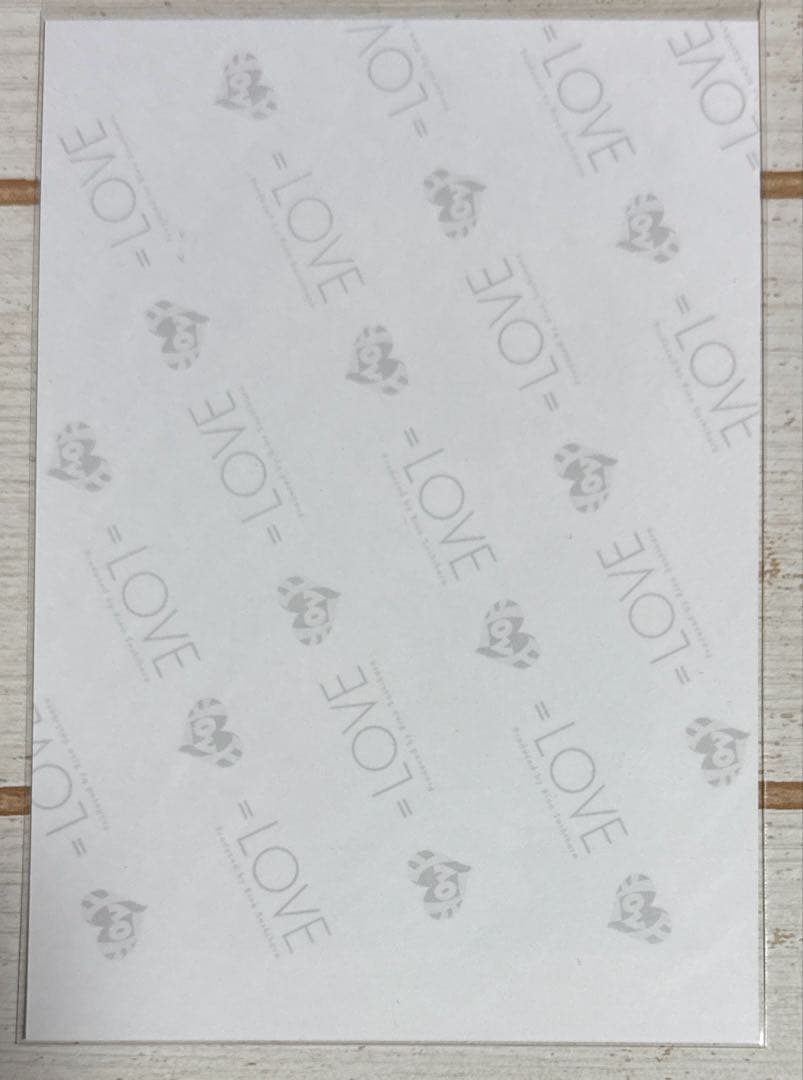 ＝LOVE 野口衣織 直筆サイン入り コメあり 生写真　poison girl