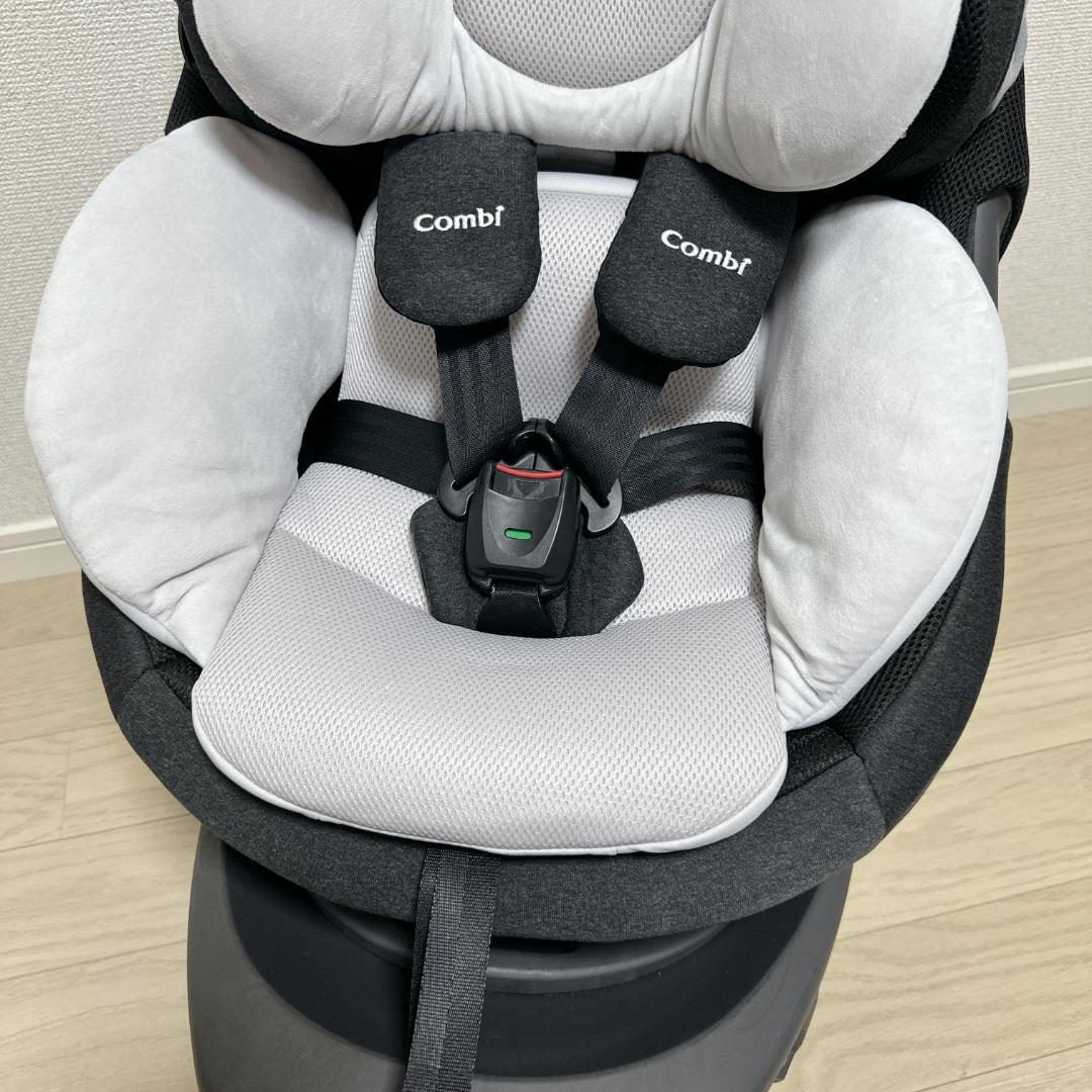 【極美品】Combi コンビ THE S ISOFIX ZA-670 グレー