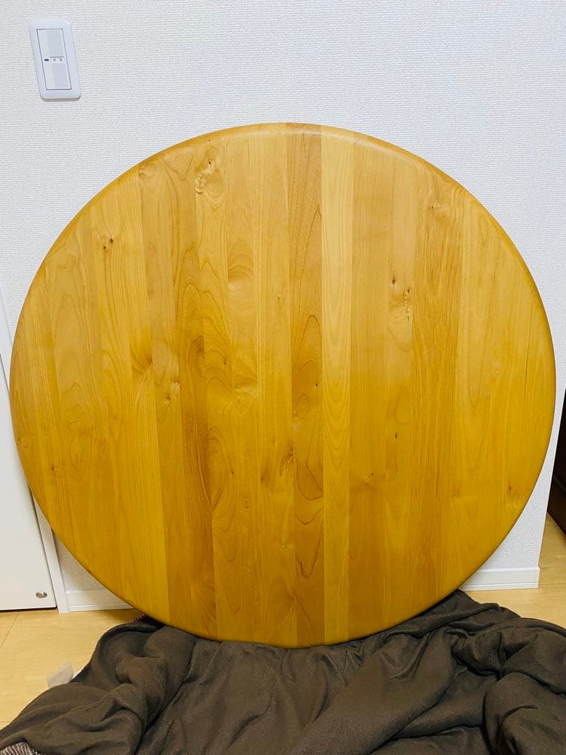 【MOMO NATURAL/モモナチュラル】円形ダイニングテーブル 110センチ