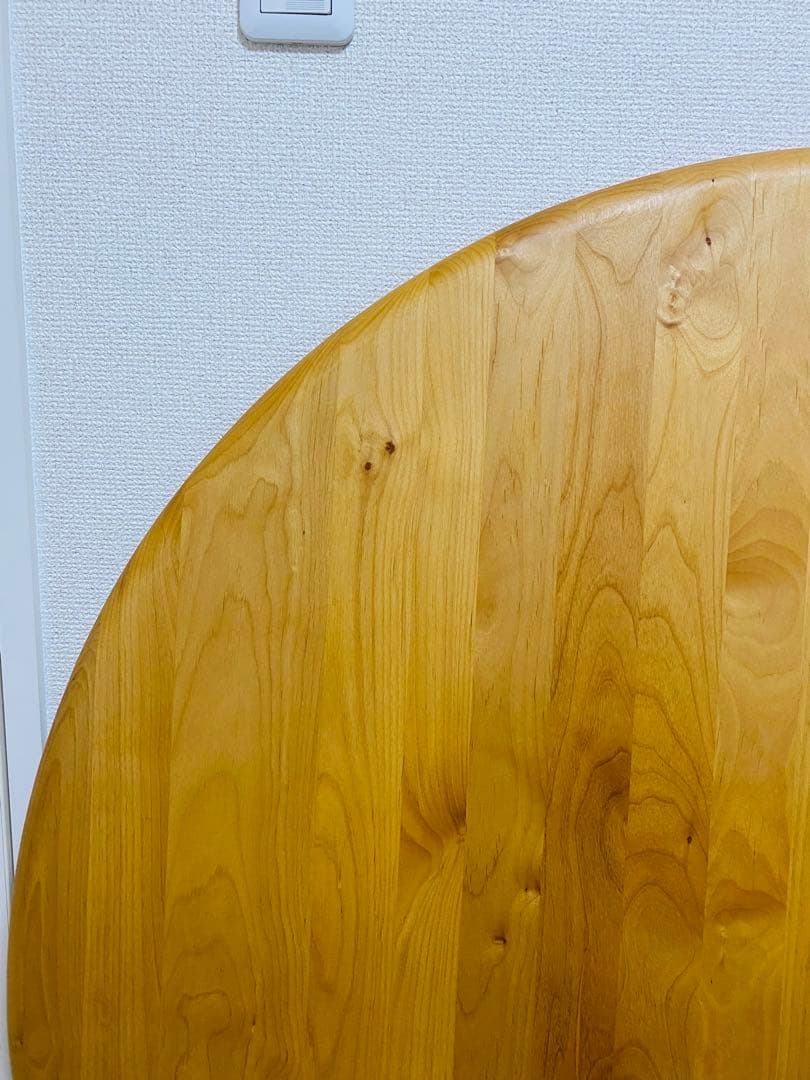 【MOMO NATURAL/モモナチュラル】円形ダイニングテーブル 110センチ