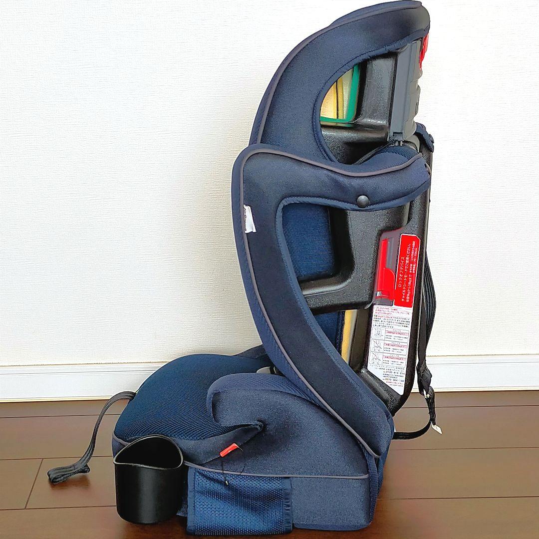 れいなな☆ ✨極美品 Aprica エアグルーヴ ジュニアシート ネイビー