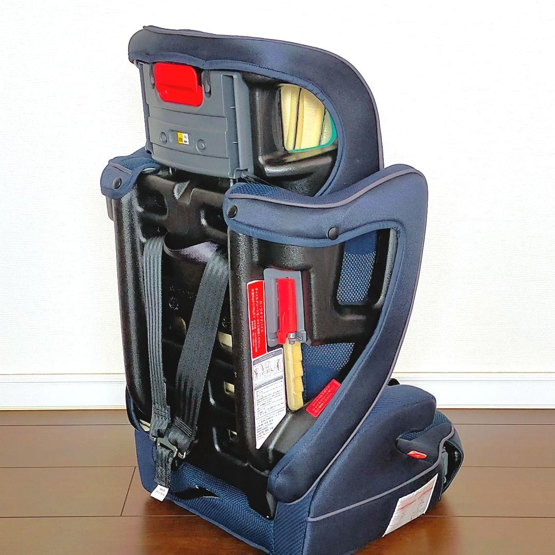 れいなな☆ ✨極美品 Aprica エアグルーヴ ジュニアシート ネイビー