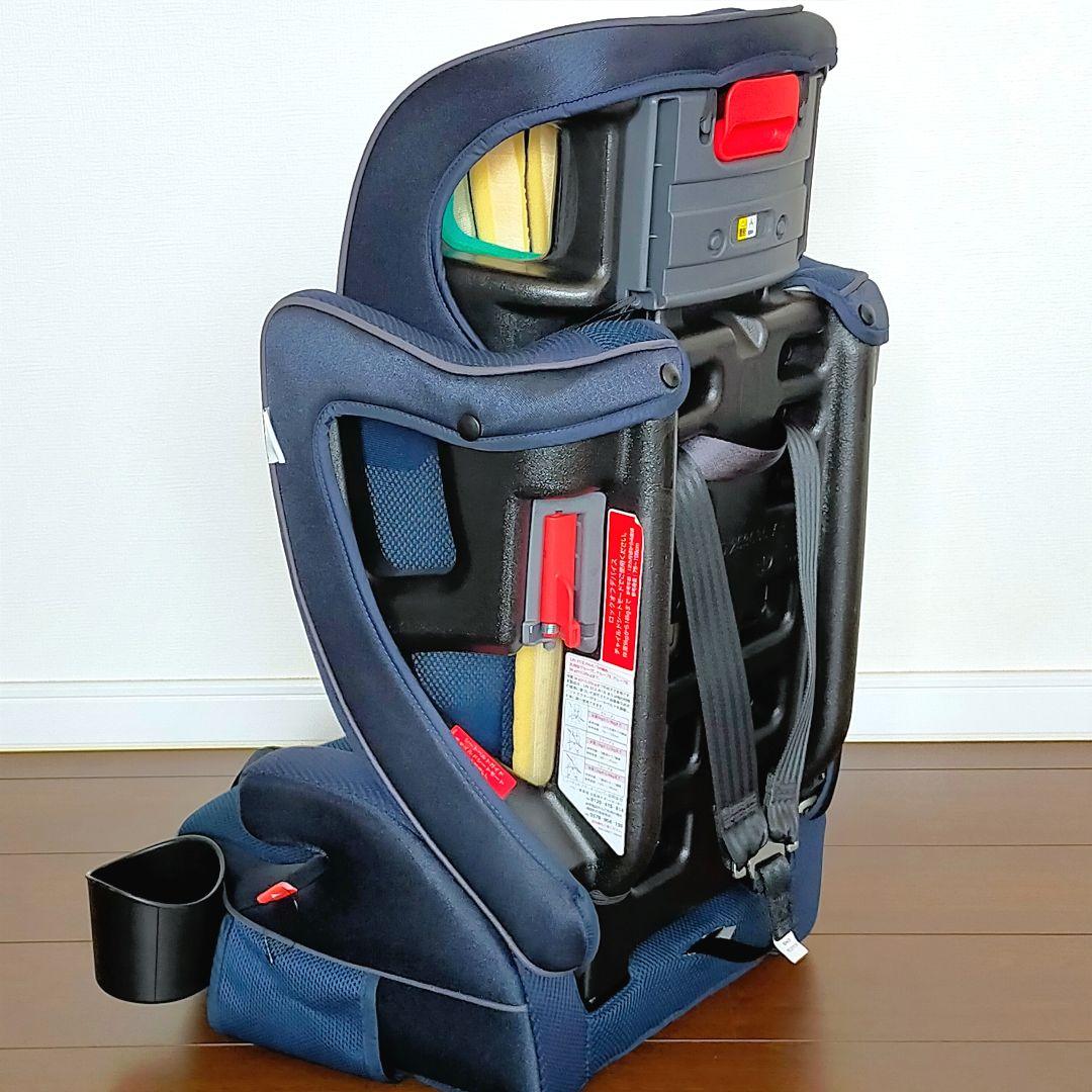 れいなな☆ ✨極美品 Aprica エアグルーヴ ジュニアシート ネイビー