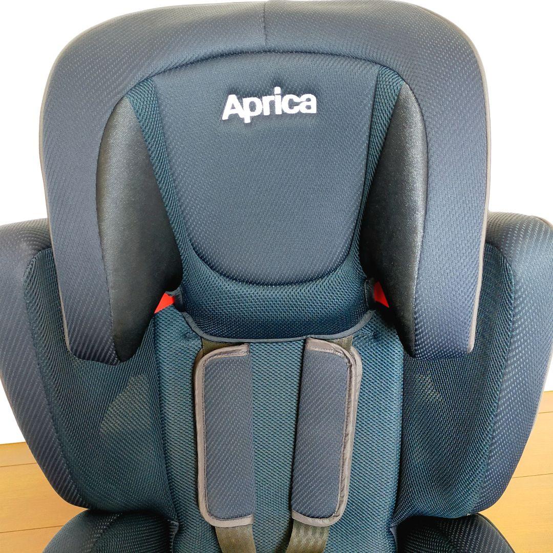 れいなな☆ ✨極美品 Aprica エアグルーヴ ジュニアシート ネイビー
