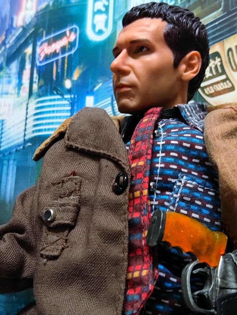 映画[ブレードランナー(デッカード)]1/6.箱付き希少品!