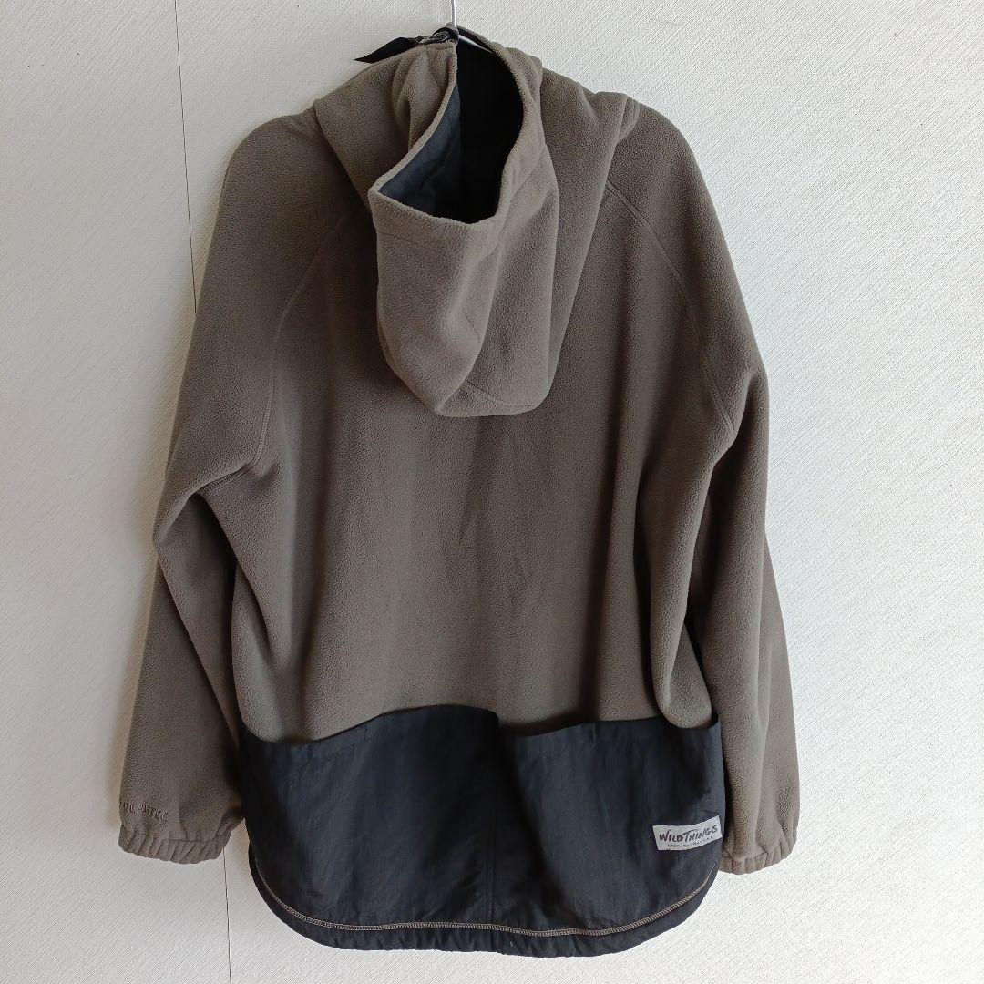 narifuri×WILDTHINGS POLARTEC ハーフジップパーカー