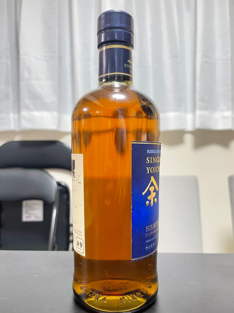 NIKKAのシングルモルト余市ヘビリーピーテッド46%