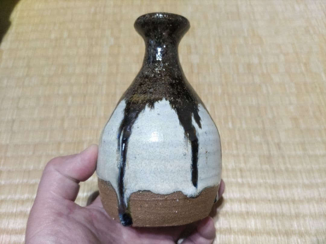 西岡小十　ファン必見！絶品希少作　朝鮮唐津　徳利