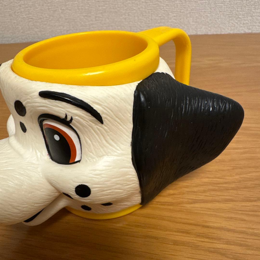 ディズニー 101匹わんちゃん 3D フェイス プラスチック マグカップ