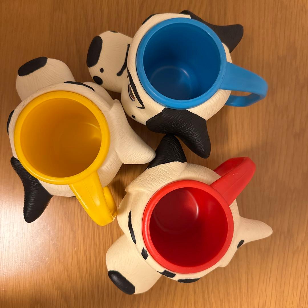 ディズニー 101匹わんちゃん 3D フェイス プラスチック マグカップ