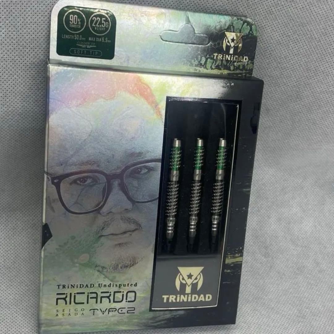 新品未開封品 リカルド2 浅田斉吾選手 【トリニダード】 ダーツ バレル ダーツ バレル TRiNiDAD Undisputed RICARDO2 浅田斉吾 選手モデル