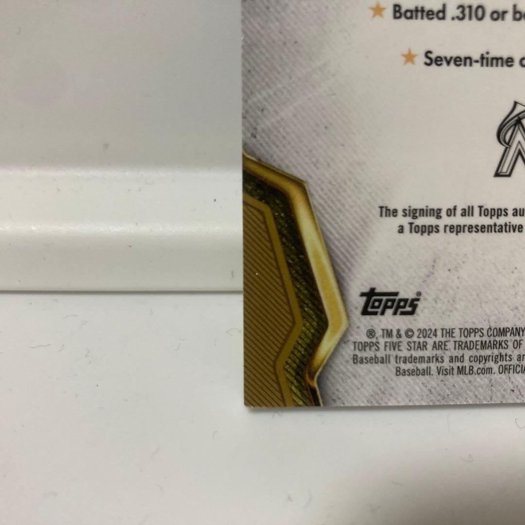 イチロー 直筆サイン 限定25枚 2024 Topps Five Star