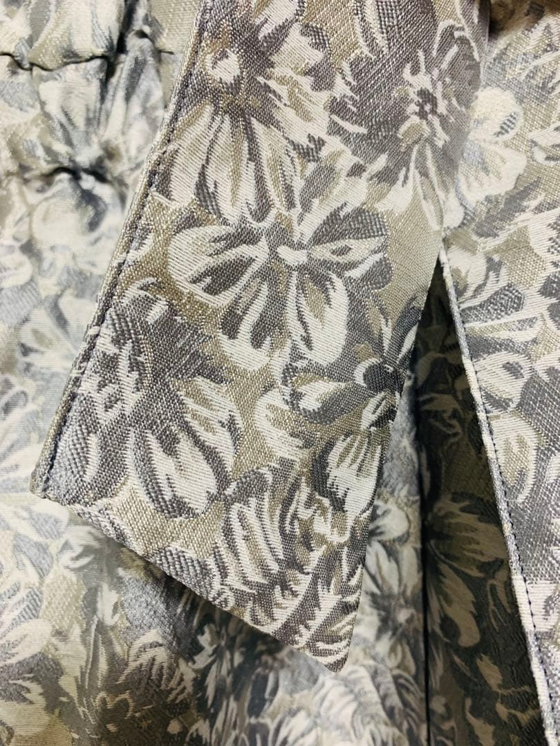 dazzlin シアーベールジャガードワンピース オケージョンドレス グレー M