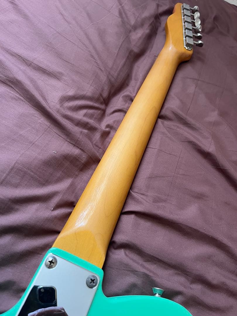 【調整済】Bacchus テレキャスター　銀ロゴ　希少　エレキギター　改造品