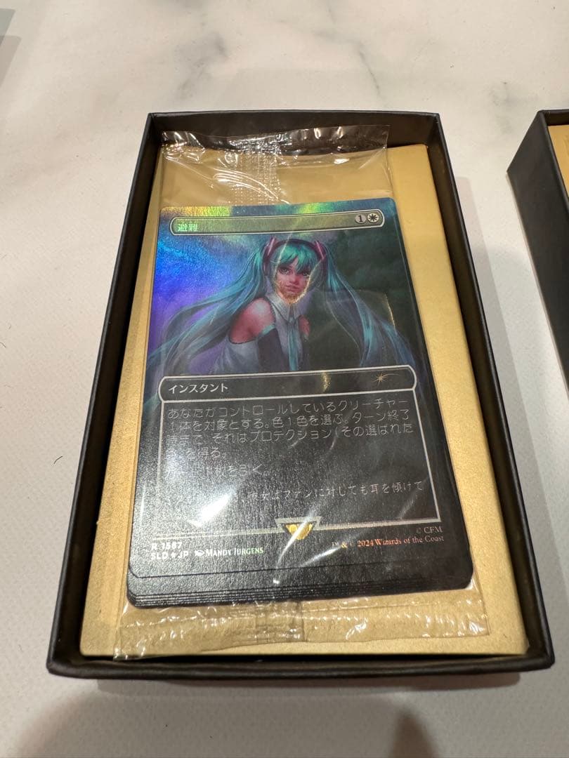 【新品未開封】SECRET LAIR x 初音ミク 春夏foil 日本語