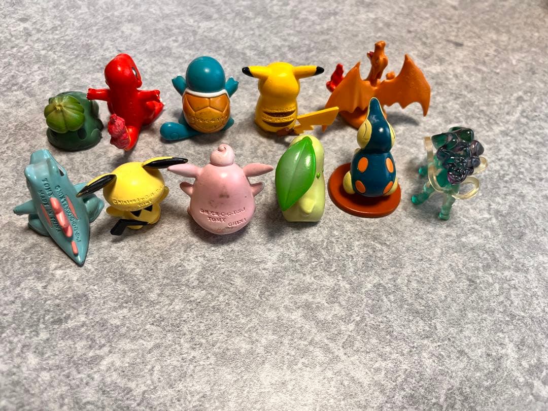 TOMY ポケモン モンコレ11点 まとめ売り 任天堂フィギュア 当時物