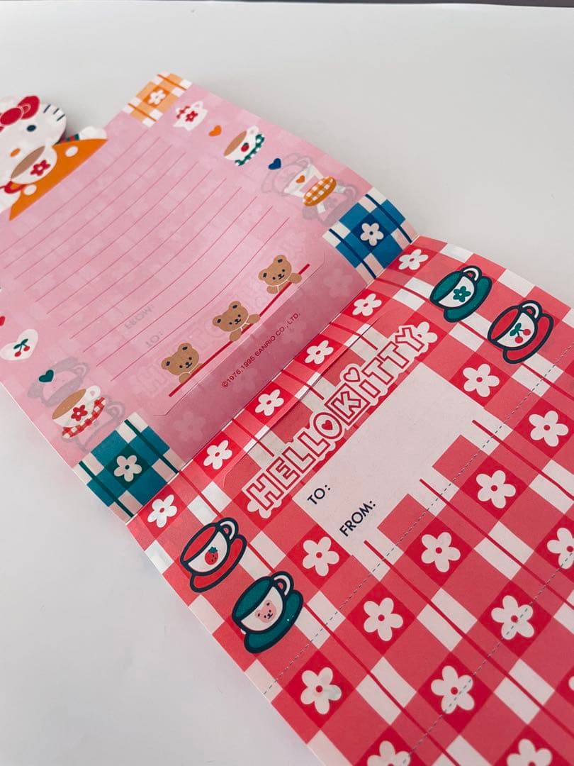 レア☆平成レトロ　未使用　ハローキティ　1995年製　スタンドメモ　100枚