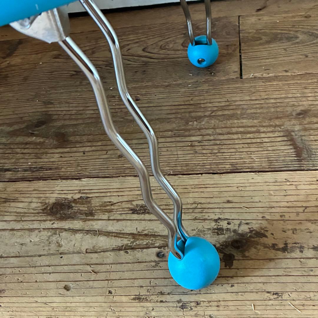 80's 90's 折り畳み ウェーブィビー テーブル