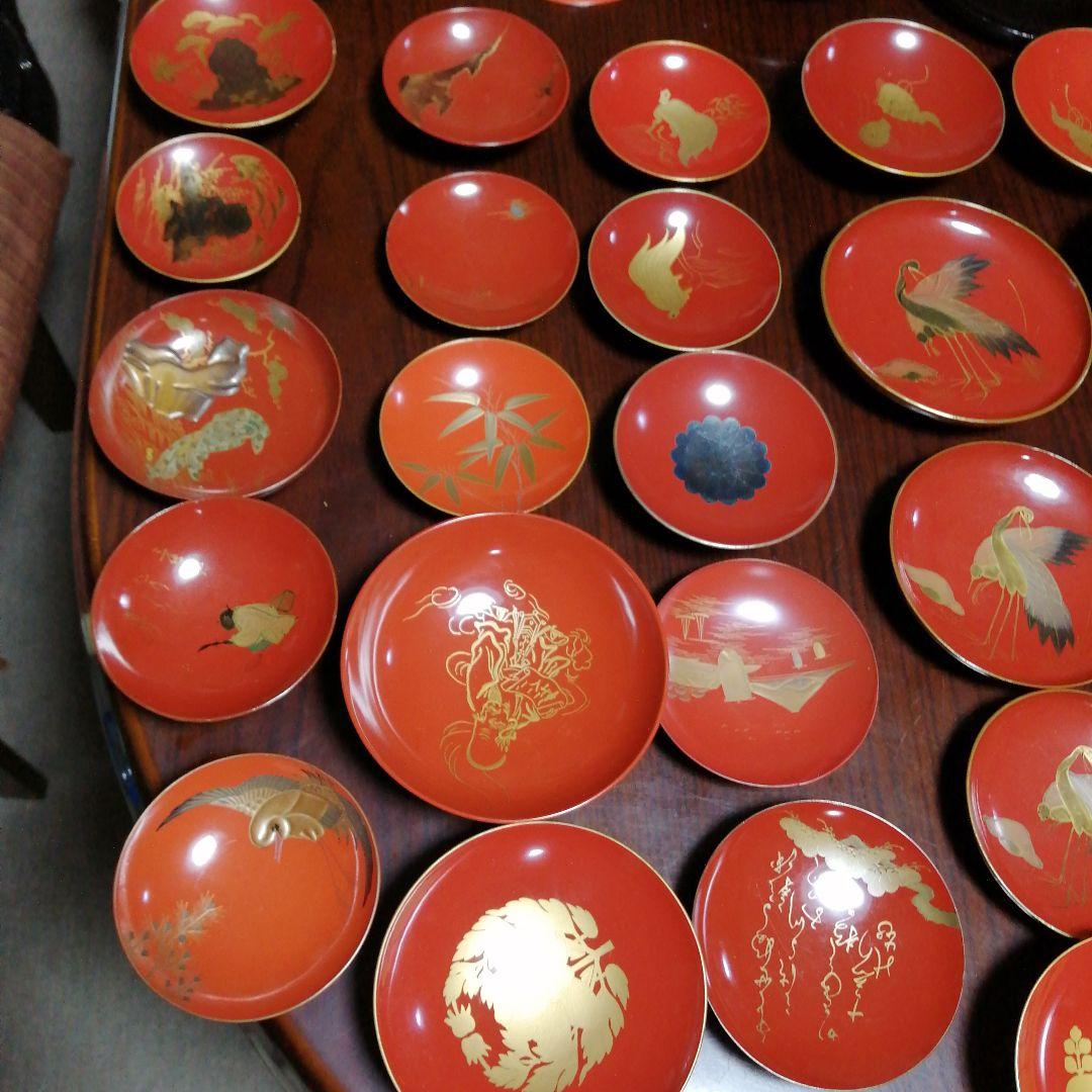 漆器　盃　杯台　50個まとめ売り