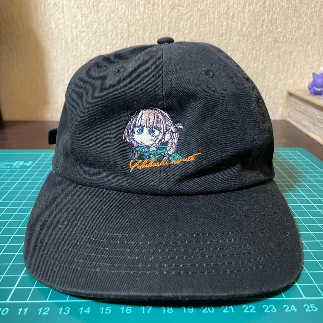 よふかしのうた RE:SHAZAM キャップ 七草ナズナ 刺繍