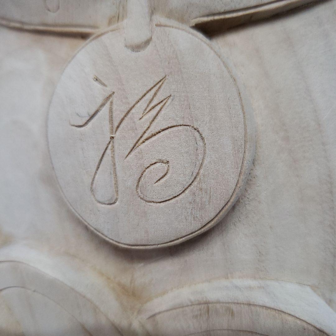 Bフライデー蔵出し特価八方にらみ木曽御神木檜製開運桧材 招き猫☆