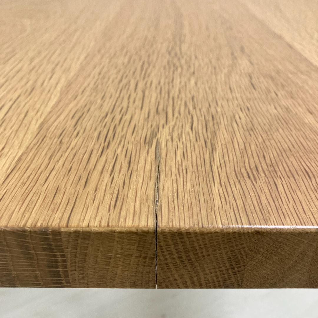 無印良品　ダイニングテーブル　板と脚でできた木製テーブル オーク材