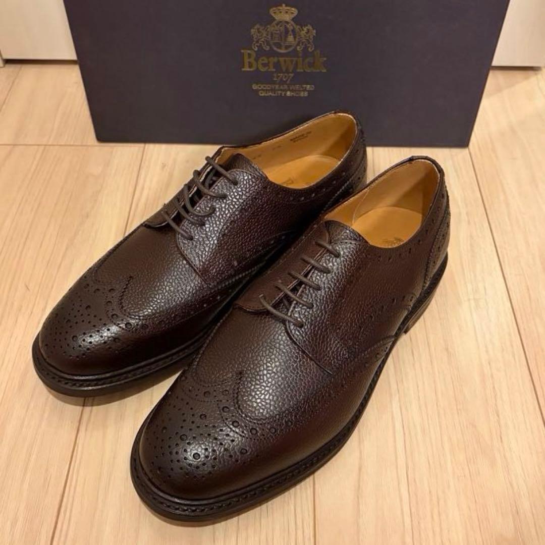 ✨新品未使用✨ Berwick バーウィック ウィングチップ 7.5 スペイン製