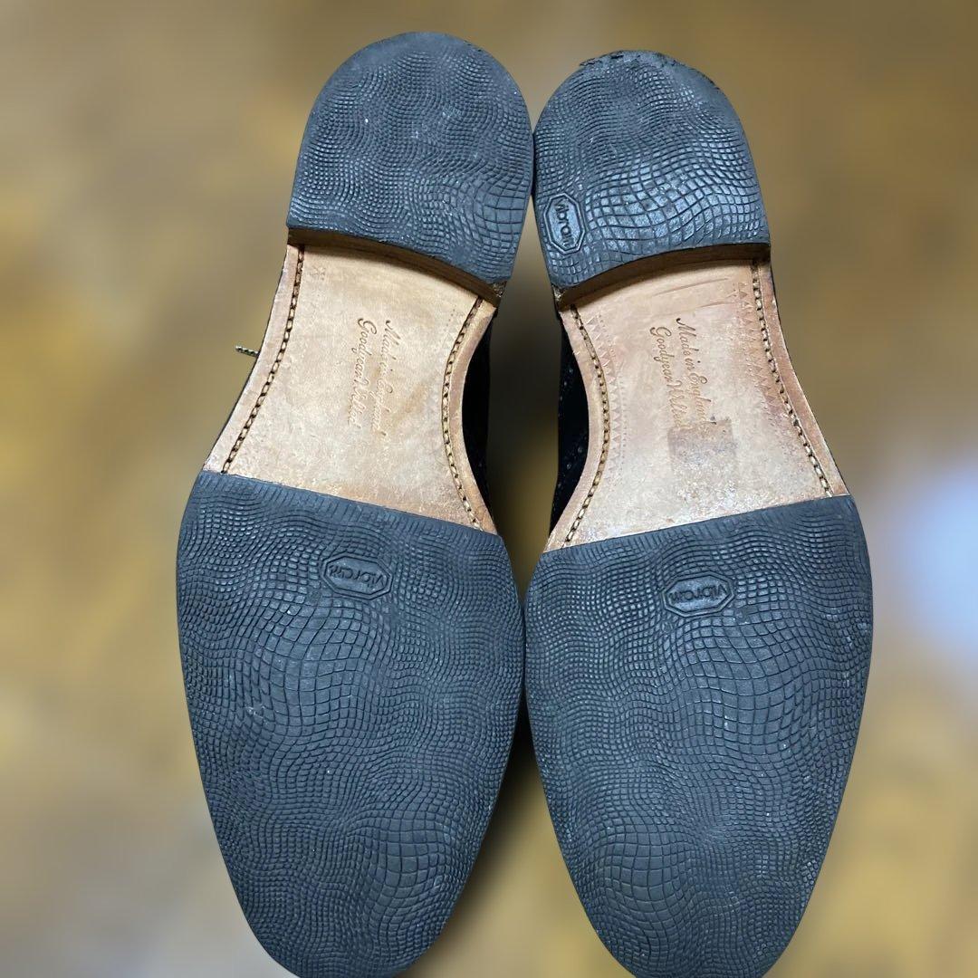 美品■■CHEANEY ジョセフ チーニー ARTHUR III ウィングチップ