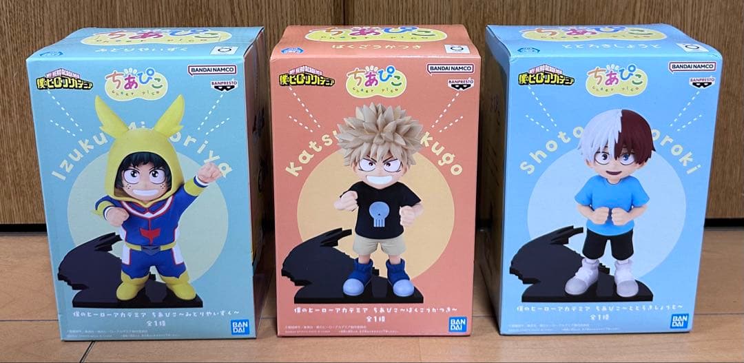 僕のヒーローアカデミア フィギュア ちあぴこ 3種セット - メルカリ