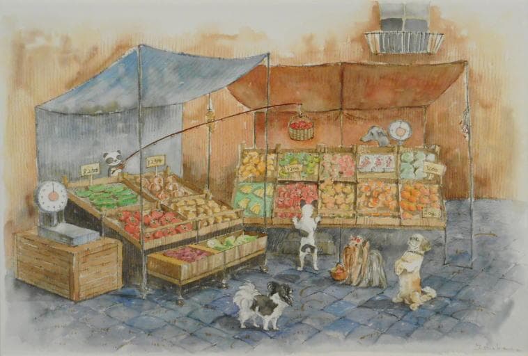 新海智也　 　　買い物に来たよ