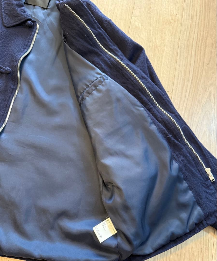 undercover チャイナジャケット　縮絨