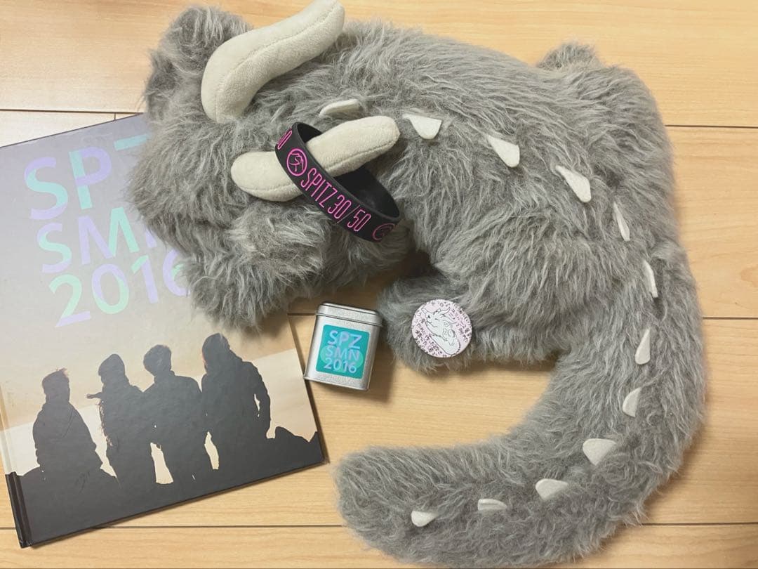 スピッツ 醒めないツアーグッズ モニャモニャぬいぐるみ おまけ3種付き