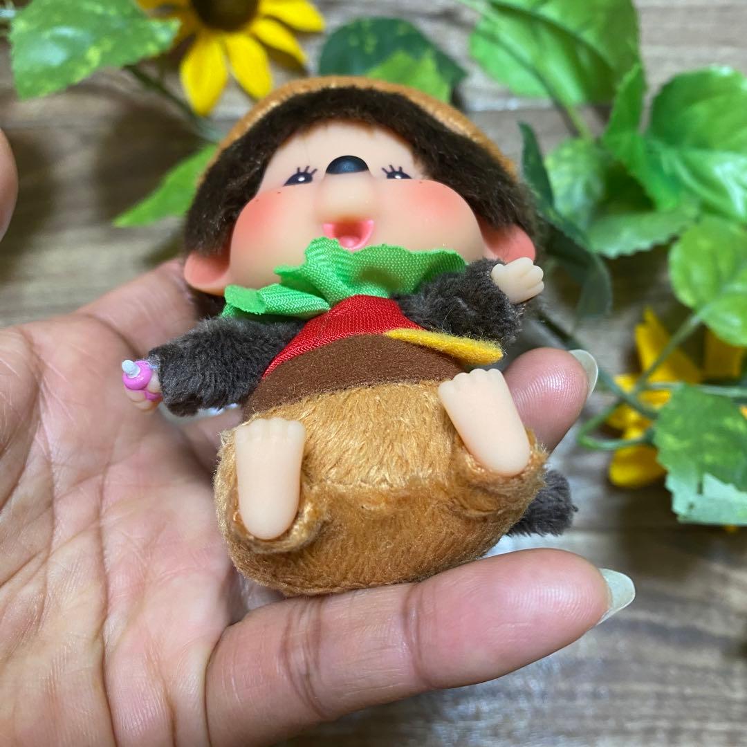 ま*み様 【希少】新品　モンチッチ ぬいぐるみキーホルダーマクドナルド ハンバー