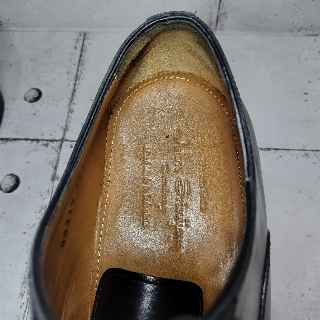 ジャランスリワヤ 11120 黒 ストレートチップ 内羽根 革靴 26cm