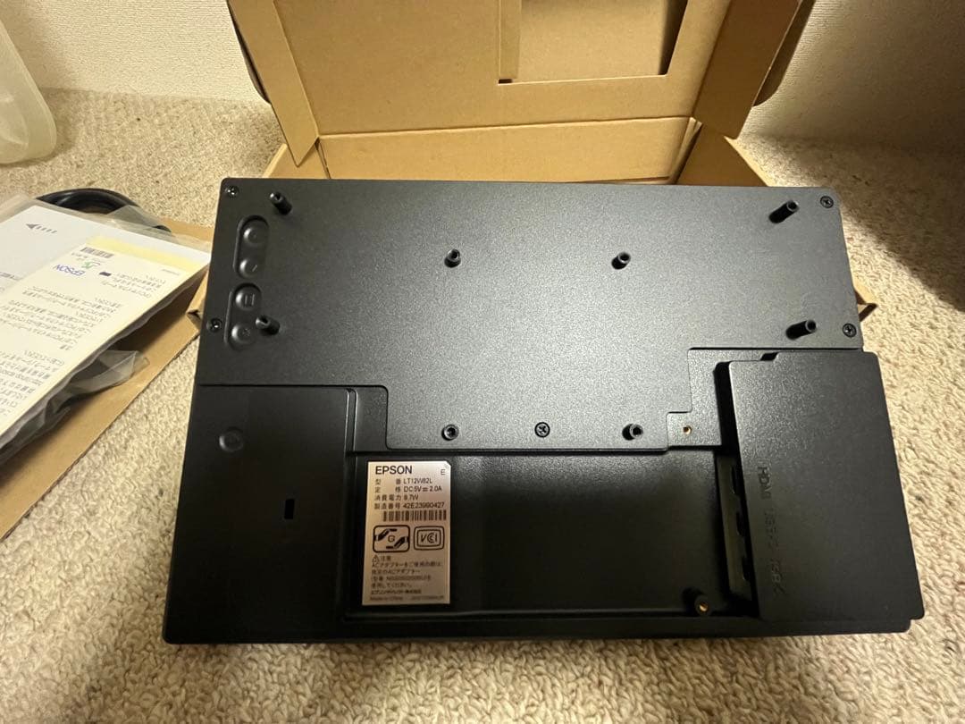 EPSON LT12W82L タッチスクリーンモニター ① 楽天市場】エプソン 11.6