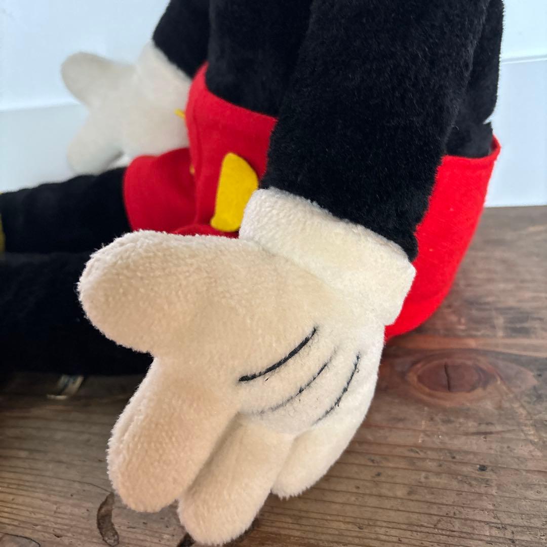 レトロ ミッキー ぬいぐるみ 東京 ディズニーランド 日本製 初期 貴重