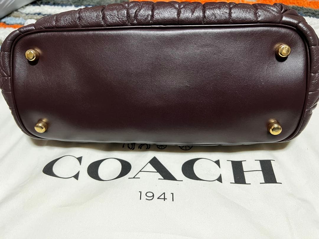 COACH ダークボルドー エコ配希望