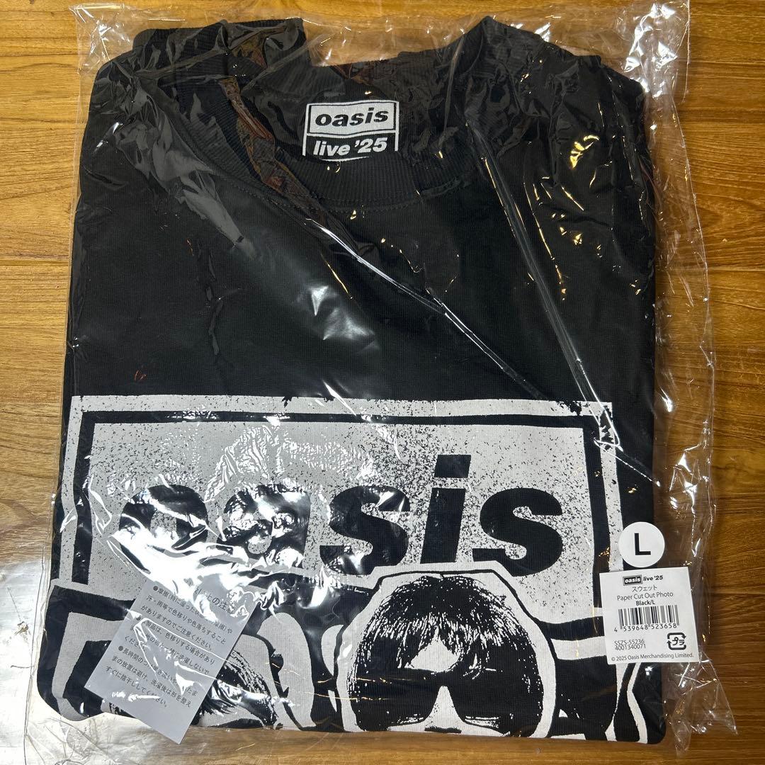 Oasis Paper Cut OutスウェットL[完売品]新品